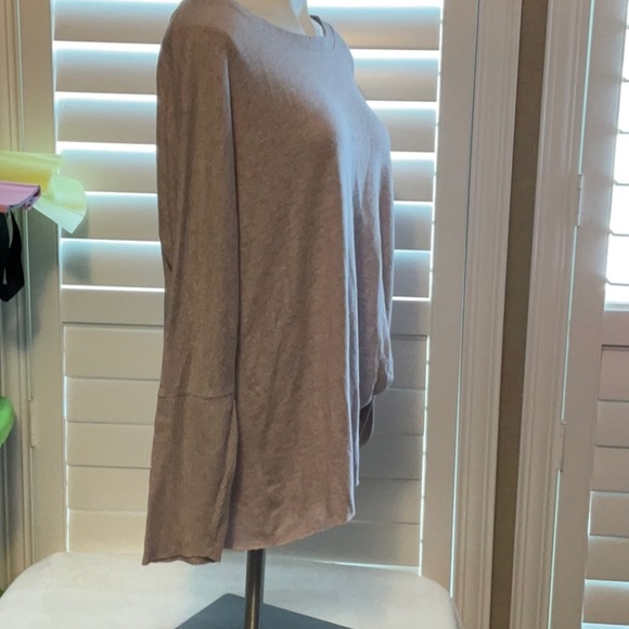 BOLD elements Pink Tie Front Blouse Relaxed Fit - Picture 3 of 7